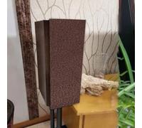 Malla protectora a prueba de polvo para altavoces para equipos de audio, soporta transmisión de sonido equilibrada mientras que el polvo y los desechos en las superficies de los altavoces (café)