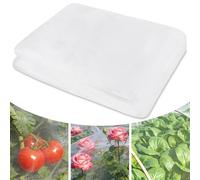 Malla Protectora para Plantas, Red Anti-Insectos y Anti-Aves para Huerto con Bridas y Tijeras Incluidas, Frutales y Invernadero, Protección para Verduras, Frutas y Cultivos de Jardín (3 x 5m)