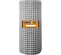 Malla Soldada Galvanizada, para Cierres y Separación de Jardines - 102x51 mm - Ø 2,7 mm - 1x25 m
