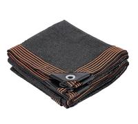 Malla Sombreadora Negro,Red De Protección Solar, Red De Sombreado para Jardín, Paño De Protección UV, Glass House Sunscreen Tamaños Múltiples,Polietileno, para Exteriores(1x2m)