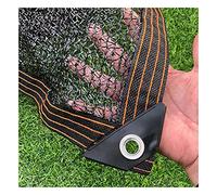 Malla Sombreadora Sun Net De 3 Pines Solar Sombra PañO,50% -60% Bloquean Los Rayos UV Negro Techo Toldo Parasol,Toldo Vela Rectangular para Patio Piscina JardíN (4mx5m/13.1ftx16.4ft)
