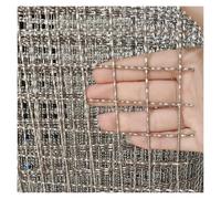 Malla tejida de acero inoxidable, lámina filtrante alambre tejido - 120, 500 for un rendimiento cribado superior, rejilla hardware(7.5x7.5cm 400 mesh)