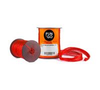 Malla tubular envasado universal-100 roja (25m) fun & go