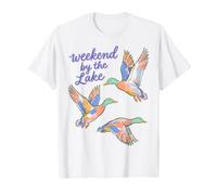 Mallard Duck Lake Life Weekend by The Lake Waterfowl Camiseta