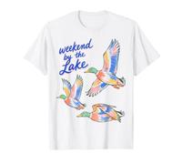 Mallard Duck Lake Life Weekend by The Lake Waterfowl Camiseta