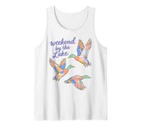 Mallard Duck Lake Life Weekend by The Lake Waterfowl Camiseta sin Mangas