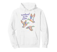 Mallard Duck Lake Life Weekend by The Lake Waterfowl Sudadera con Capucha