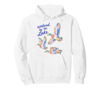 Mallard Duck Lake Life Weekend by The Lake Waterfowl Sudadera con Capucha