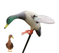 Mallard Ducks - Pato eléctrico de 6 V, control remoto Spinnings Wing Motion Duck Decoys | Rotación realista de alta velocidad, funcionamiento inalámbrico de 500 pies de alcance | Caza más rápido