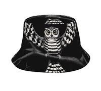 Mallard Glide - Sombrero de pescador estampado unisex, plegable para hombres y mujeres, Illusion and Psychedelic Art 4, One Size