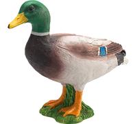 Mallard Pato Salvaje Figura Juguete 6CM Longitud Aprox Mojo Fun 387127