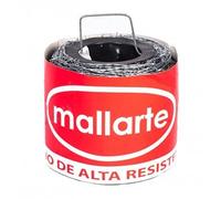 MALLARTE | Alambre de Espino Galvanizado | Alta Resistencia | Púas de 4 Puntas | Distancia entre Púas 15 cm | 100 m | Diámetro 1,6 mm