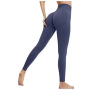 Mallas Anticelulitis Mujer, Mallas Ciclista Mujer Cintura Alta Elasticos Suaves Cómodos Ajustado Yoga Pantalones Largos Básico Talla Grande Sin Costuras Pilates Entrenamiento Jogging Pantalon