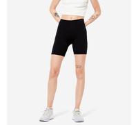 Mallas Ciclistas Algodón Fitness Mujer Negro XS
