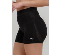 Pantalón de fitness puma lace hw 5" tig, black, mujer XS