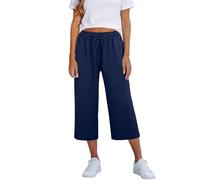 Mallas Cortas Mujer Bermudas Mujer Verano Caqui de Corte Deporte Verano Bermudas Vaqueras Shorts Deportivos Short Running Culotte Solid Color High Waist Casual Chic Sports Elasticos