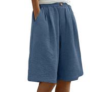 Mallas Cortas Mujer Pantalones Cortos Deporte Mujer Caqui de Corte Deporte Verano Bermudas Vaqueras Shorts Deportivos Short Running Culotte Solid Color High Waist Casual Chic Sports Elasticos