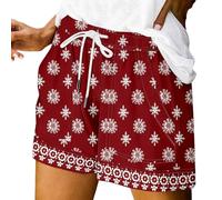 Mallas Cortas Mujer Vaqueros Cortos Mujer Caqui de Corte Deporte Verano Bermudas Vaqueras Shorts Deportivos Short Running Culotte Solid Color High Waist Casual Chic Sports Elasticos