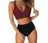 Mallas De 2 Piezas para Señoras Ño Sensual En Brasileños Fluor Dorado Atrevidos Reducidas Leopardo Crochet Enterizo Trasera Verango Inglés Mas Tapar Brasier Que Coreano