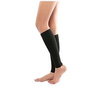 Mallas de compresión, 1 par de calcetines compresión for pantorrillas y varices(Noir)
