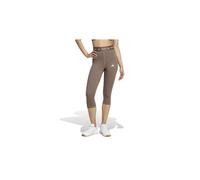 adidas Mujer TECHFIT Capri Leggings, Earth Strata, S