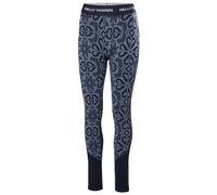 Mallas de mujer Helly Hansen W Lifa Merino Midw Gra Pant Talla: M / Color: negro/gris