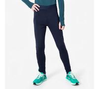 Mallas de running técnicas niños, KIPRUN 900 stretch azul verde 141-150cm10-11A