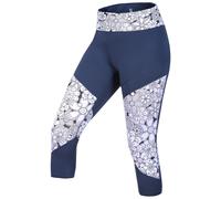 Mallas de tres cuartos para mujer Ocún Rhea 3/4 Leggings Talla: XS / Color: azul