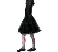 Mallas De Zombie Para Niñas Grises De Halloween Horror Accesorio De Disfraz