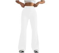 Mallas Deporte Mujer Campana Push Up Pantalones da Yoga Acampanados Elastico Leggins Deportivos Talla Grande Vestir Leggings Cintura Alta Pilates Ropa Deportivas Oficina Danza Pantalon Chandal Ancho