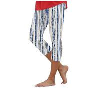 Mallas Deporte Mujer Verano Pantalón Pirata Mujer Leggings Pantalones De Yoga Estampados 3/4 Suave Estampado Legging Recortados De Talla Grande Pantalones Playa para Pantalon Verano
