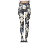 Mallas Estampadas con Control Postural, Leggings de Fitness y Pantalones Deportivos para Mujer, Firmes para Deporte aeróbico y rutinas de Mantenimiento físico