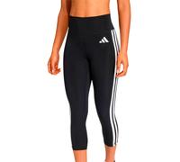 adidas Donna Optime Essentials Workout 3-Stripes 3/4 Leggings, black/white, S