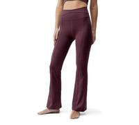 Mallas fitness Born Living Yoga mujer flare tejido protección solar burdeos L