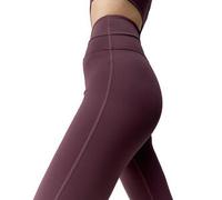 Mallas fitness Born Living Yoga mujer flare tejido protección solar burdeos XL
