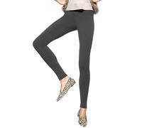 Hue Women's Ultra Legging with Wide Waistband - Small - Graphite Heather