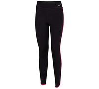 Mallas largas Combi Torneo Negro Rosa flúor