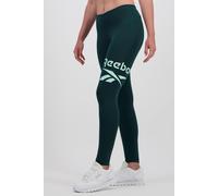 Mallas Largas Reebok - Verde - Leggings Mujer talla S
