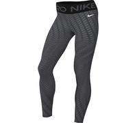 Mallas Nike Pro Estampadas De Talle Medio 7/8 para Mujer, Anthracite/Black/White, FN4154-060, XS