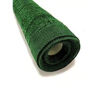 Mallas ocultación jardín Verde, Malla Tipo Ratcher sombreo, ocultación al 90% Medidas (2x10m, Color Verde)