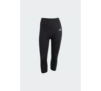adidas Mujer Optimé Essentials Capri Leggings, black, XS