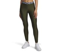 Under Armour Leggings Heatgear Authentics para Mujer, Expedition Verde/Blanco, Large