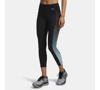 Mallas tobilleras Under Armour Velociti Printed para mujer Negro / Refresh Mint / Reflectante L