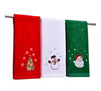 Malldii Toallas de Mano de Navidad Grinch de tamaño Grande de 16 x 27 Pulgadas, 100% algodón Puro, Toallas Decorativas de Grinch, Toallas de Cocina Merry Grinchmas, Toallas Stink Stank Stunk