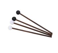 Mallet de batería, 4pcs de 16.5 cm de acero tambor de acero mazlet anti-slip bajo palitos de percusión infantil piezas de instrumentos de percusión para niños