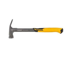 Malleto de acero dewalt dwht51138-0 de 400 g, mango de 235 mm, garra r
