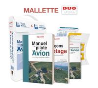 Mallette duo PPL: Manuel du pilote d'avion ; Leçons de pilotage