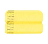 MALLONI HOME Juego de 2 toallas de baño de algodón de gran tamaño de 28 x 55 pulgadas, toallas de baño grandes, ultra absorbentes, compactas, de secado rápido y ligeras, ideales para gimnasio, viajes,