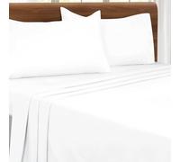 MALLONI HOME Juego de sαbanas King Juego de cama de microfibra cepillada doble de 4 piezas tamaρo King Ultra suave, fαcil de ajustar, sin arr