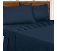 MALLONI HOME Juego de sαbanas Queen - Juego de cama de microfibra cepillada doble Queen Sαbana Queen de 4 piezas con bolsillo profundo - Ultra su